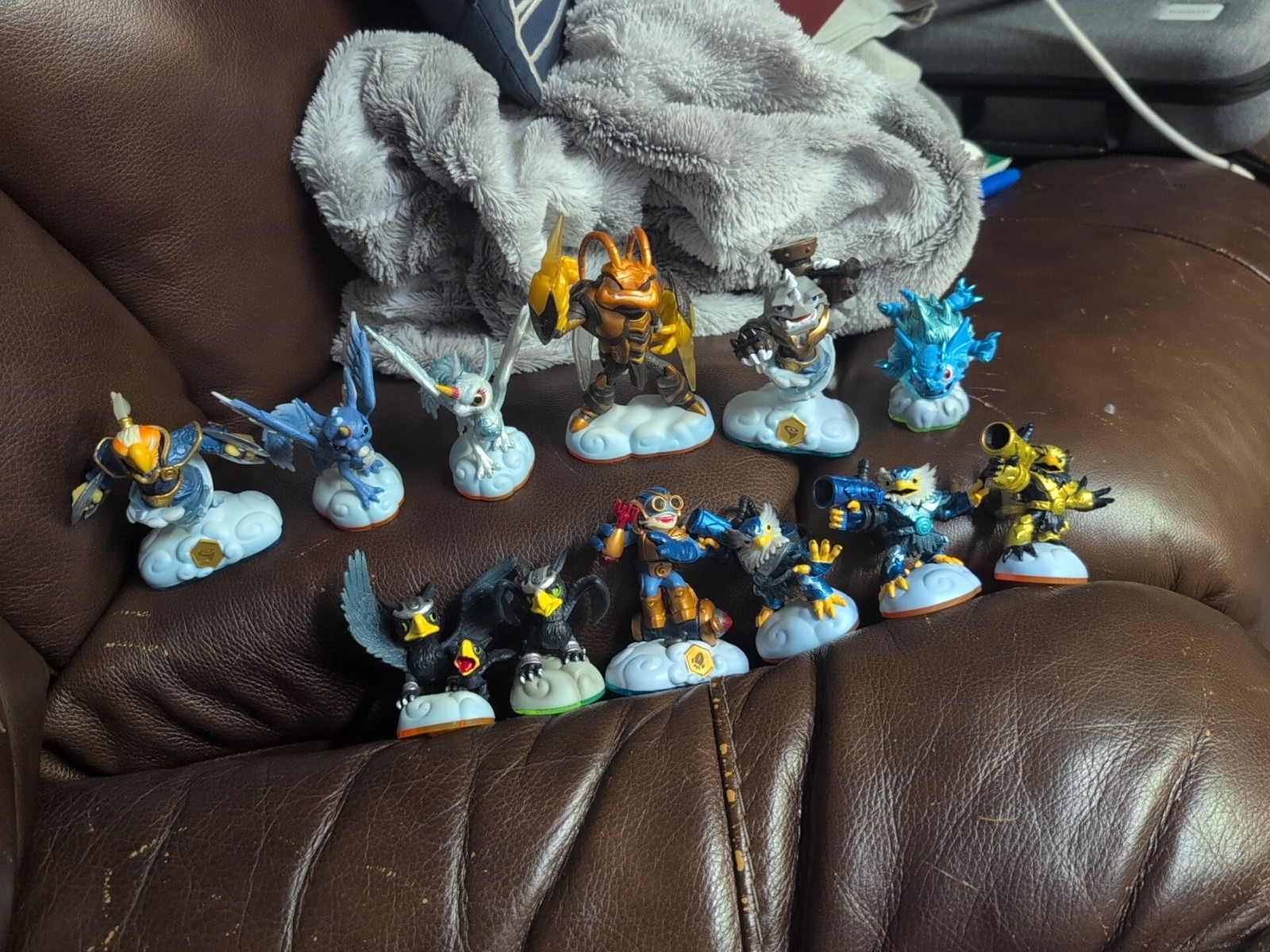 skylanders lot Of 12 Polar Whirlwind Common & Rare Awesome Collection Cloud Base