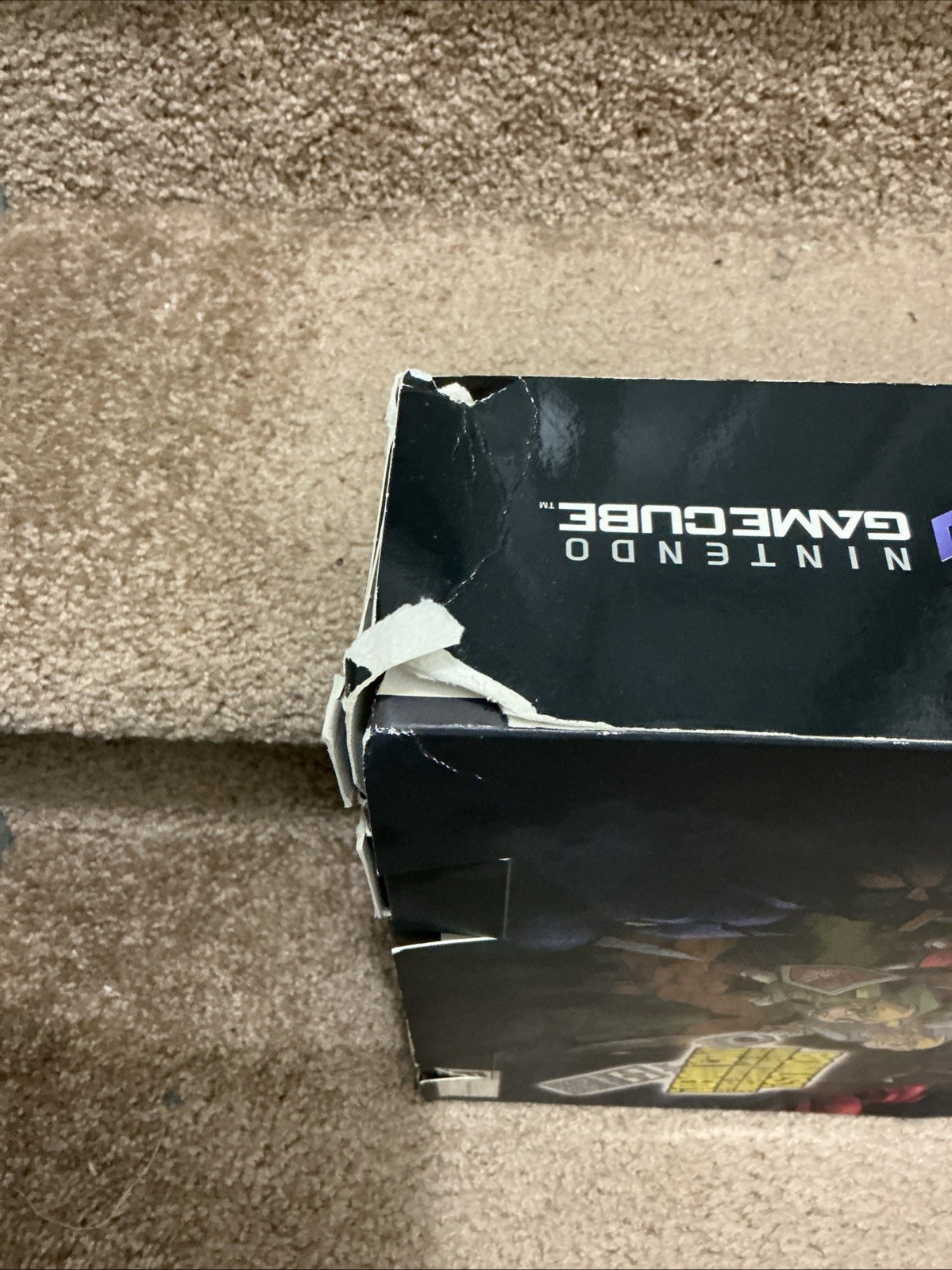 Nintendo GameCube Zelda Four Sword Adventure Box Display Promo Store Standee GBA