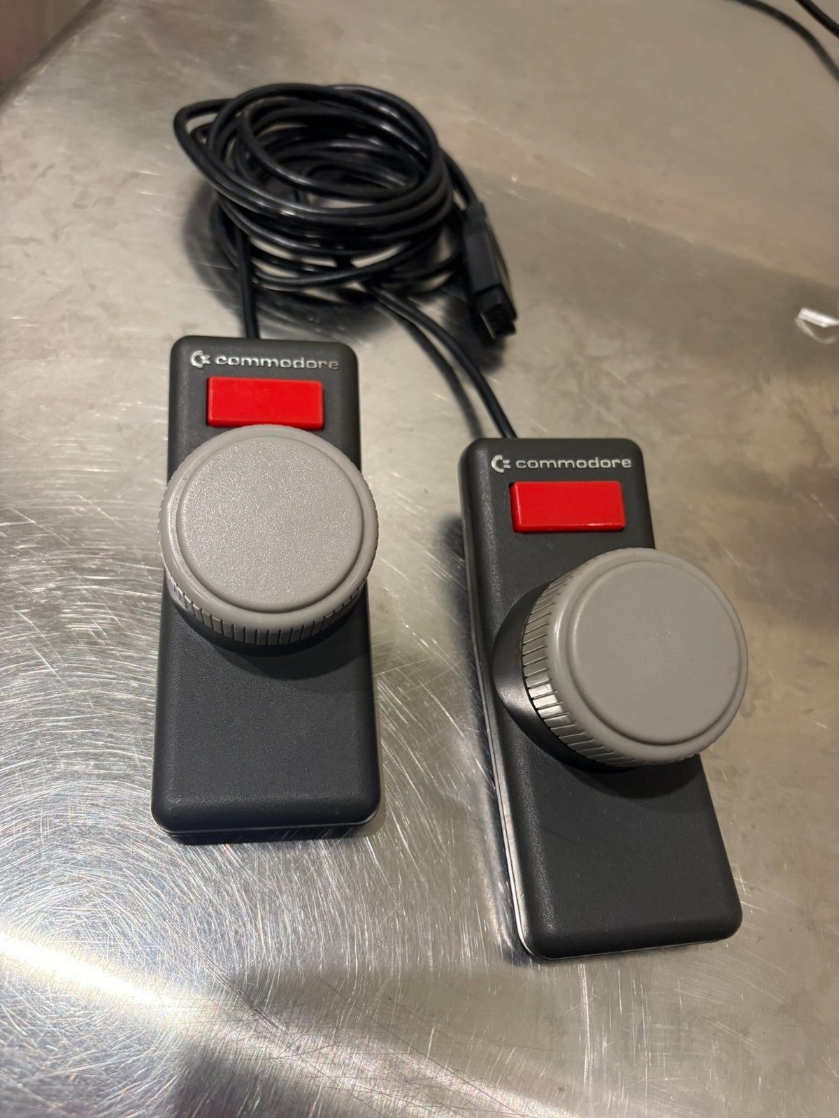 Commodore Computer Paddle Controller Set – Untested