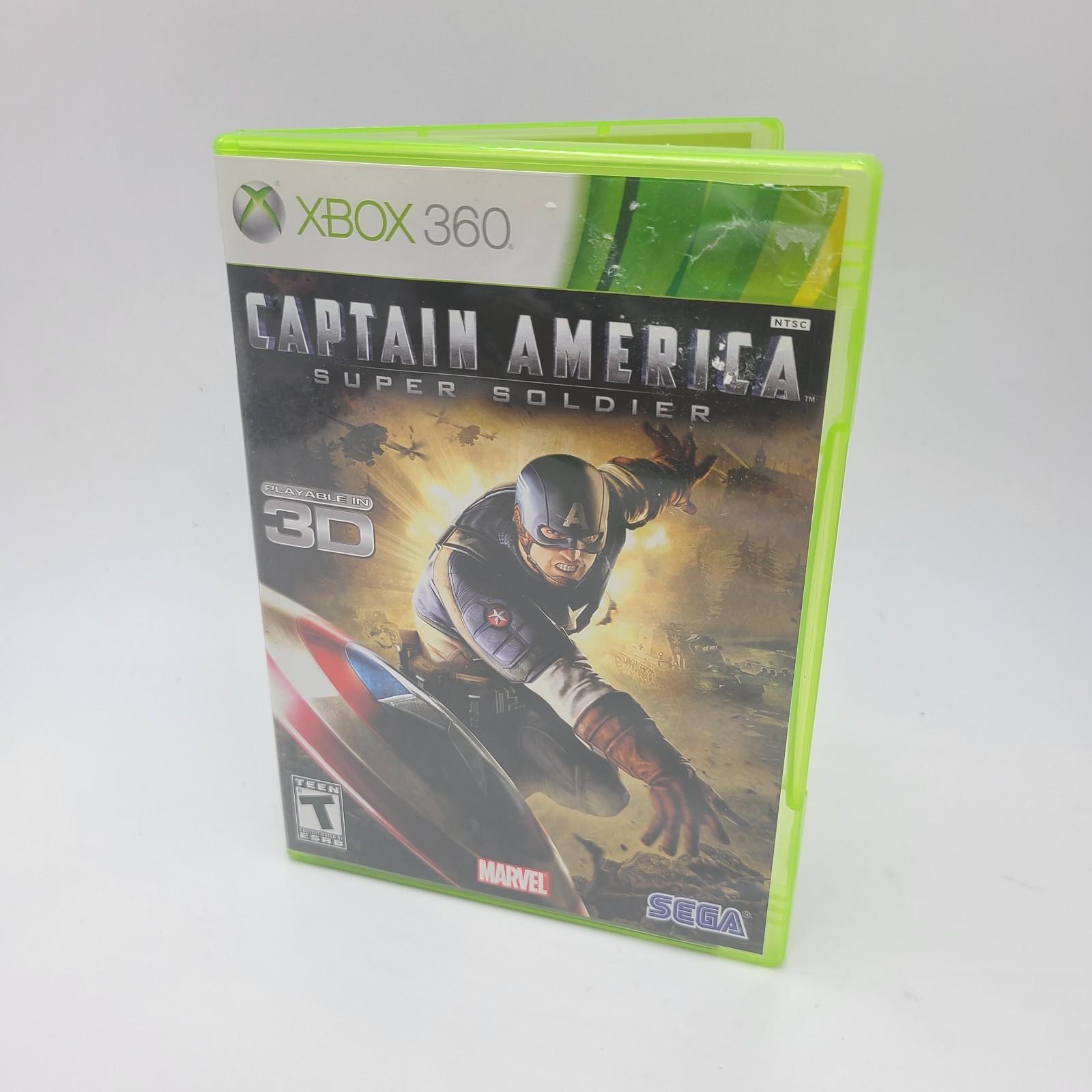 Captain America: Super Soldier (Xbox 360, 2011) CIB Tested