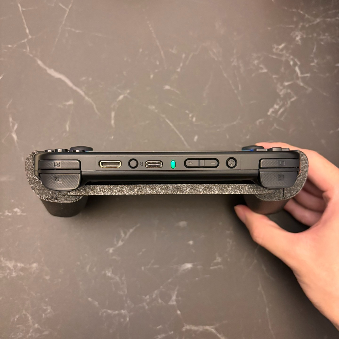3D Printed Handhold Controller Holder Display Grip Handle For Anbernic RG40XX H