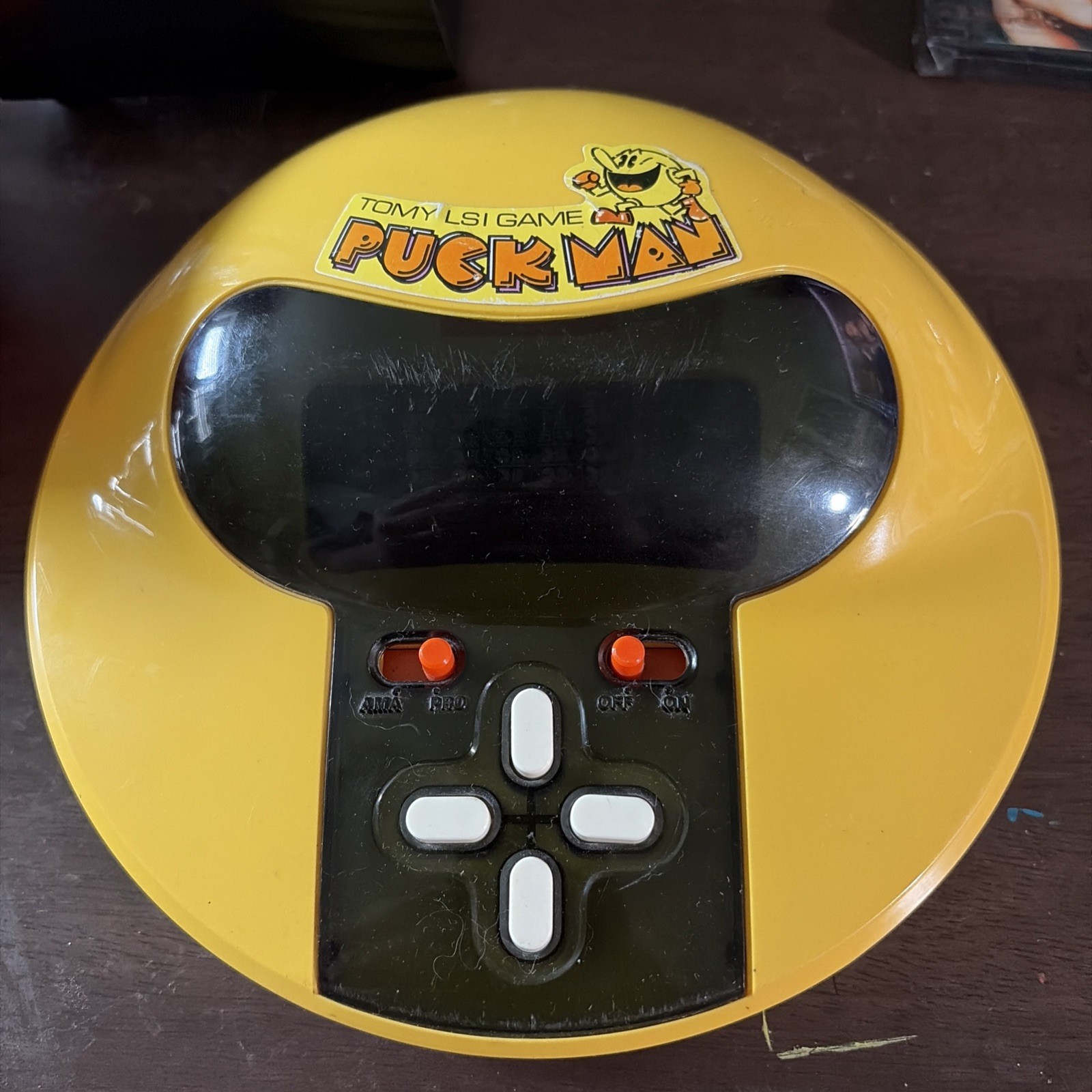 Tomy Puck Man LSI Japan Tabletop Video Game Rare Working Tested Pac