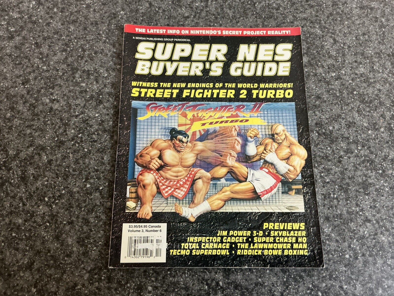 Super NES Buyer’s Guide Magazine Volume 3 Number 6