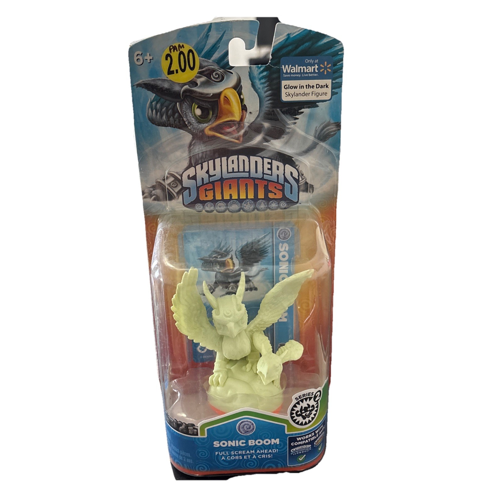 Skylanders Giants MIB Sonic Boom (Glow-in-the-Dark Walmart exclusive)
