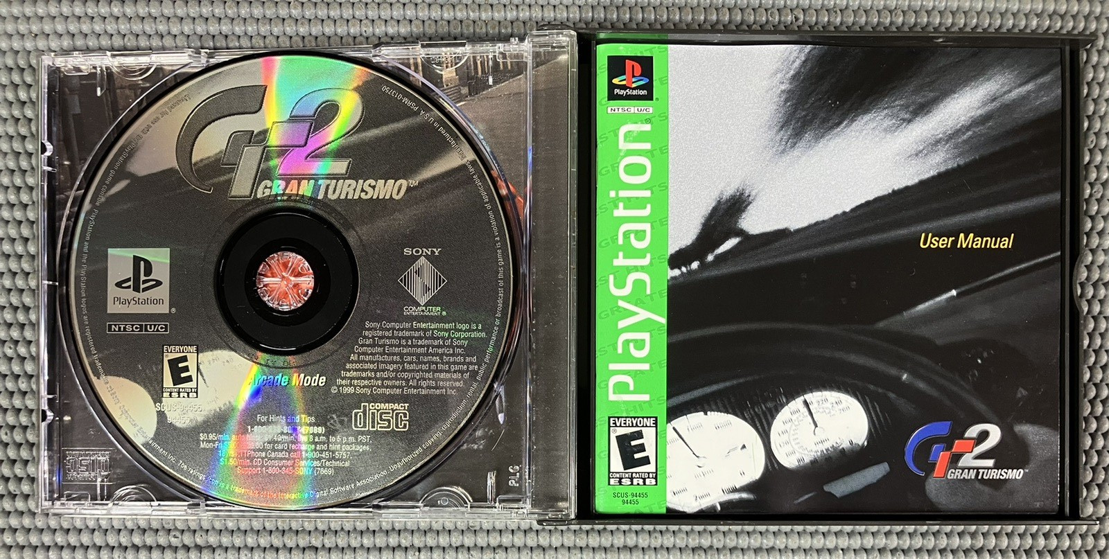 Gran Turismo 2 Greatest Hits PS1 PlayStation 1 CIB Complete With Manual Tested