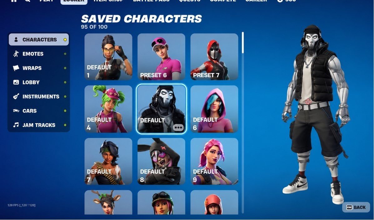 OG Fortnight account for sale 100+ skins pickaxes etc. rank: UNREAL