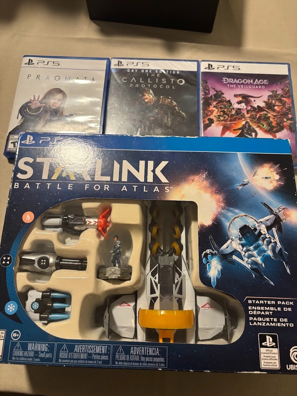 PS5 Game Lot Pragmata, Callisto Protocol Dragon Age Veilguard NEW+ Starlink PS4