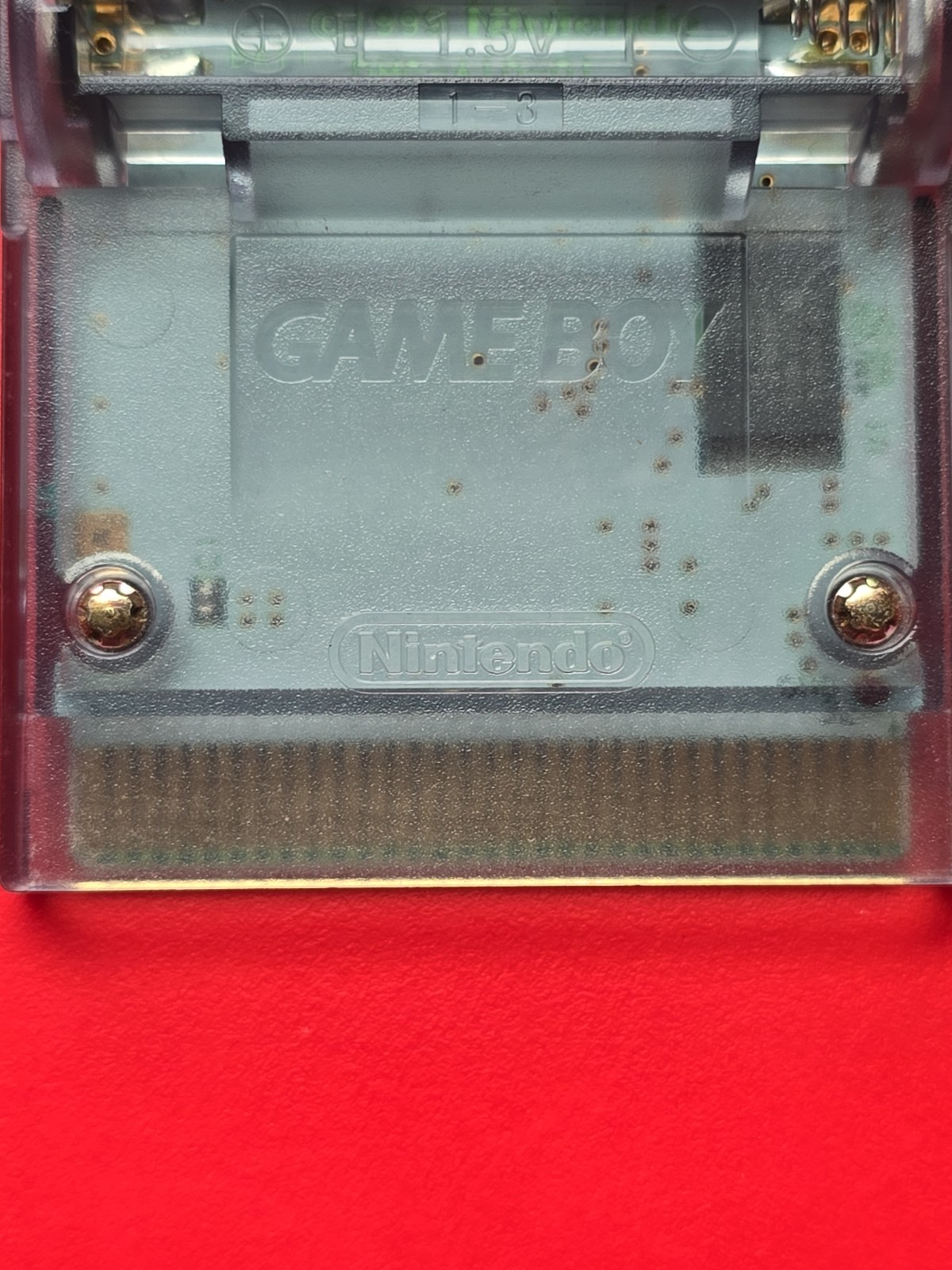 Top Gear Pocket Racing Nintendo Game Boy Color Rumble Works Battery Cover