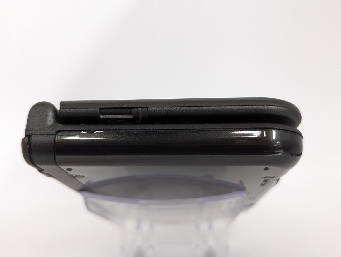 B127 Nintendo new 3DS LL XL console Metallic Black Japan w/pen adapter case fx