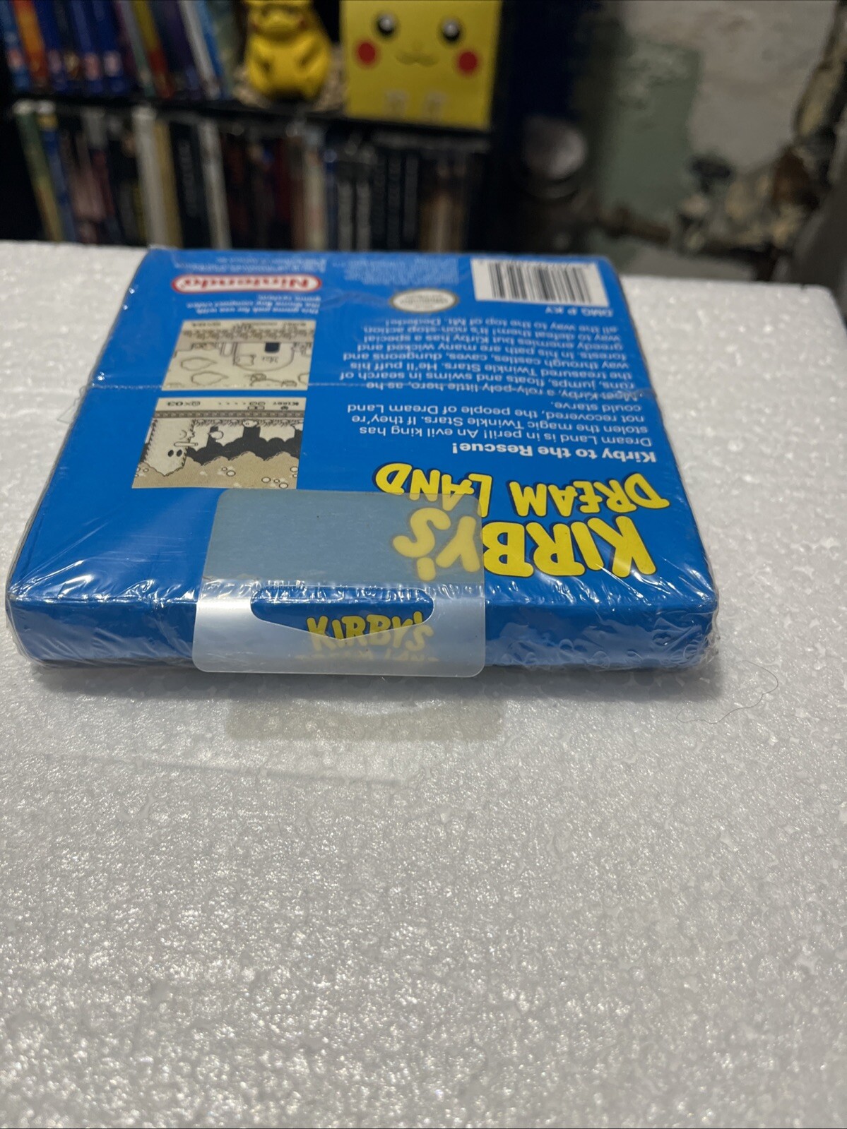 Factiry Sealed Kirby’s Dream Land Nintendo Game Boy, 1992 Damaged As Pictured