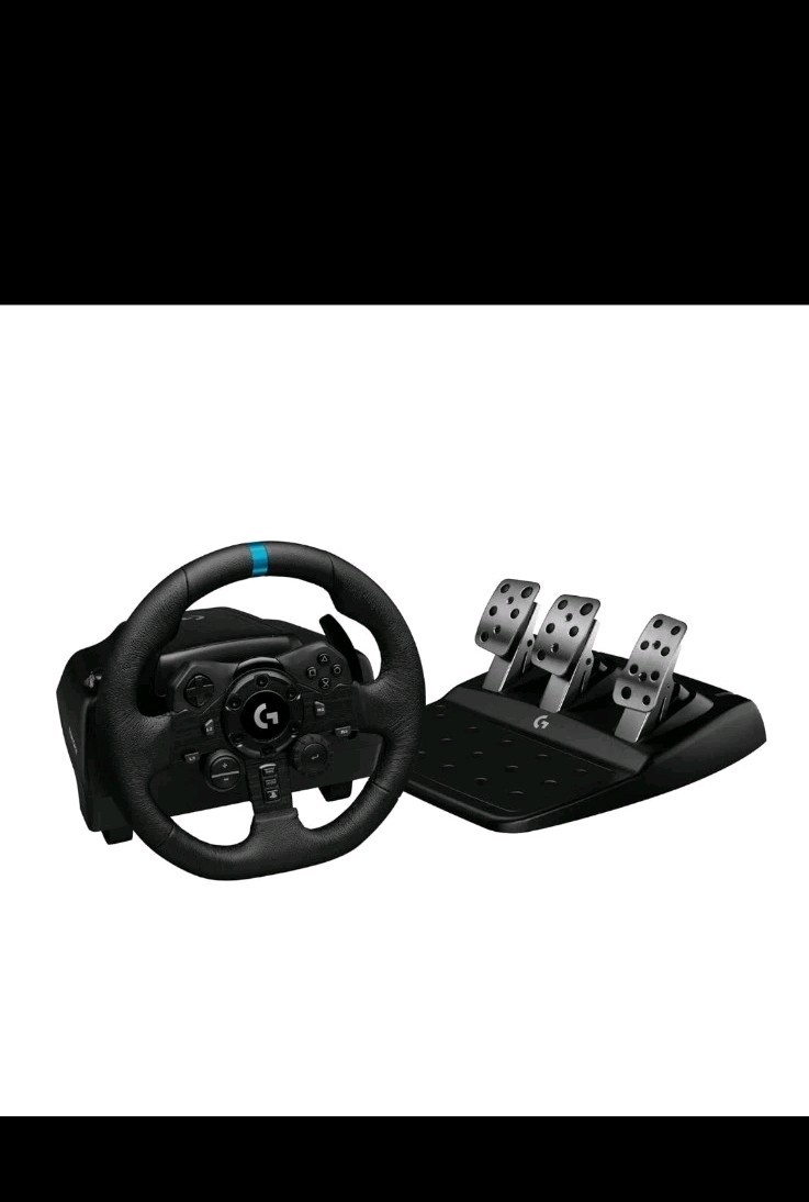 Logitech G923 Racing Wheel and Pedals, TRUEFORCE PS5, PS4, PC, Mac – 941-000147