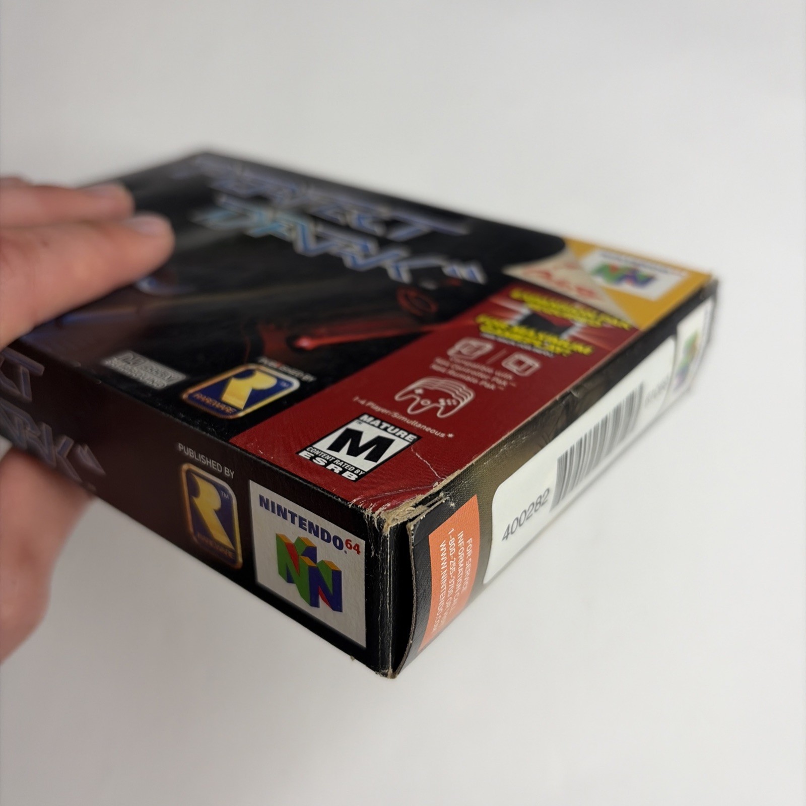 Perfect Dark N64 Nintendo 64 In Original Box Authentic! Good Condition!