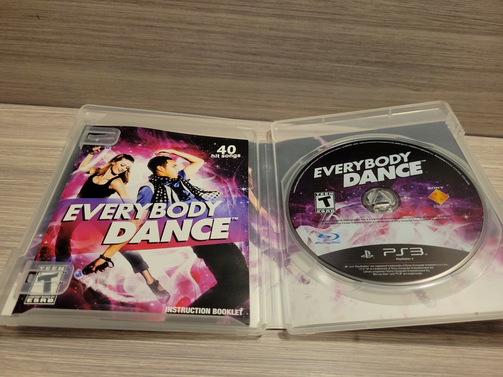 Everybody Dance (Sony PlayStation 3, 2011) CIB