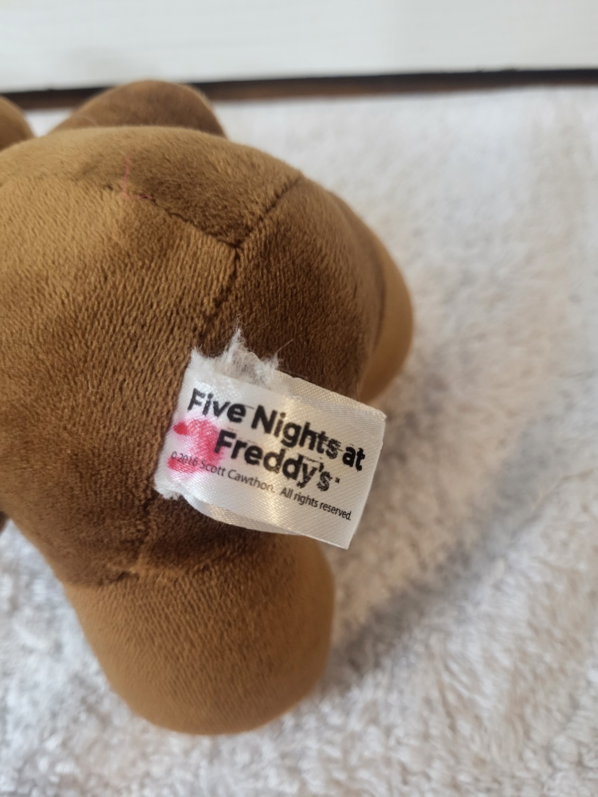 Toy Freddy Funko 2016 Plush GameStop Exclusive Five Nights At Freddy’s RARE Red