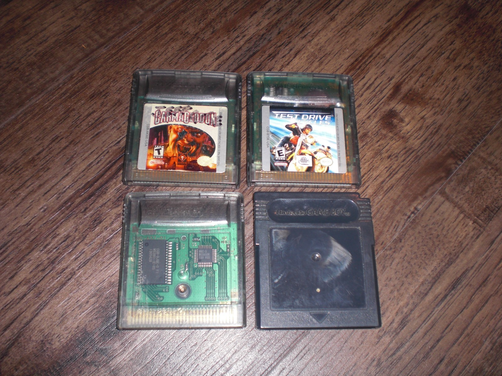 Pac-Man Special Edition JS Dino Carmageddon Test Drive Cycles Nintendo Game Boy