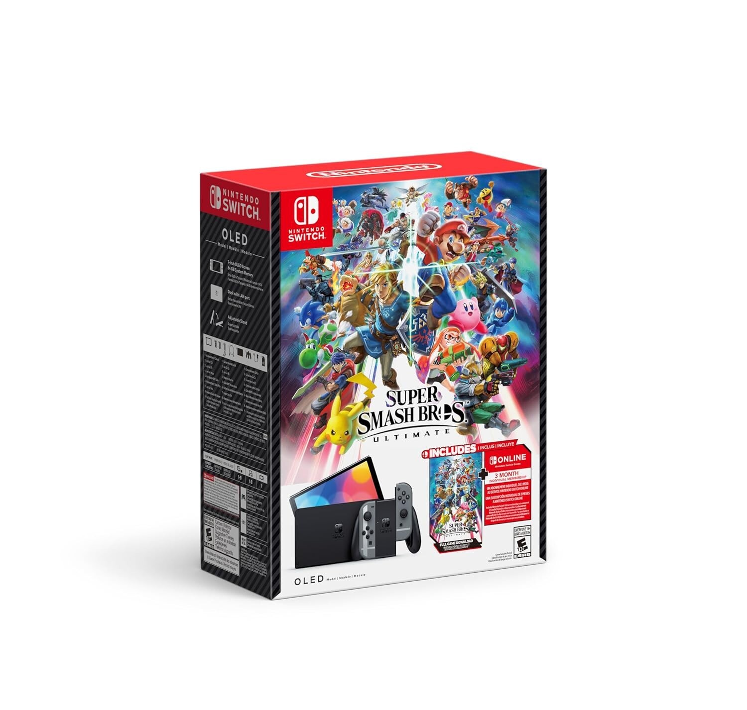 Nintendo Switch OLED Limited Edition Bundle [ Super Smash Bros Ultimate ] NEW