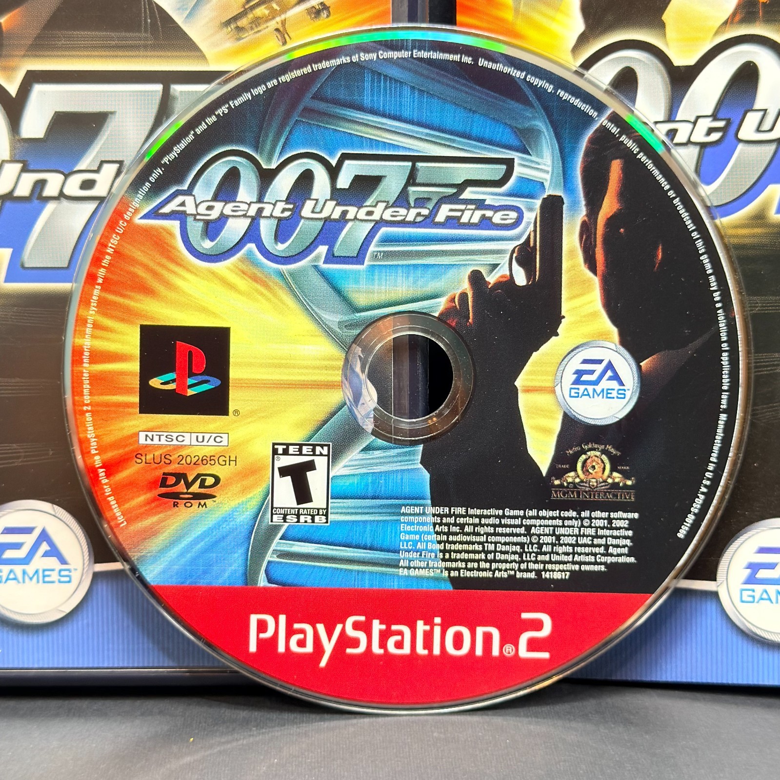 007 Bond Lot (Playstation 2 PS2) Agent Under Fire, Nightfire, Quantum of Solace