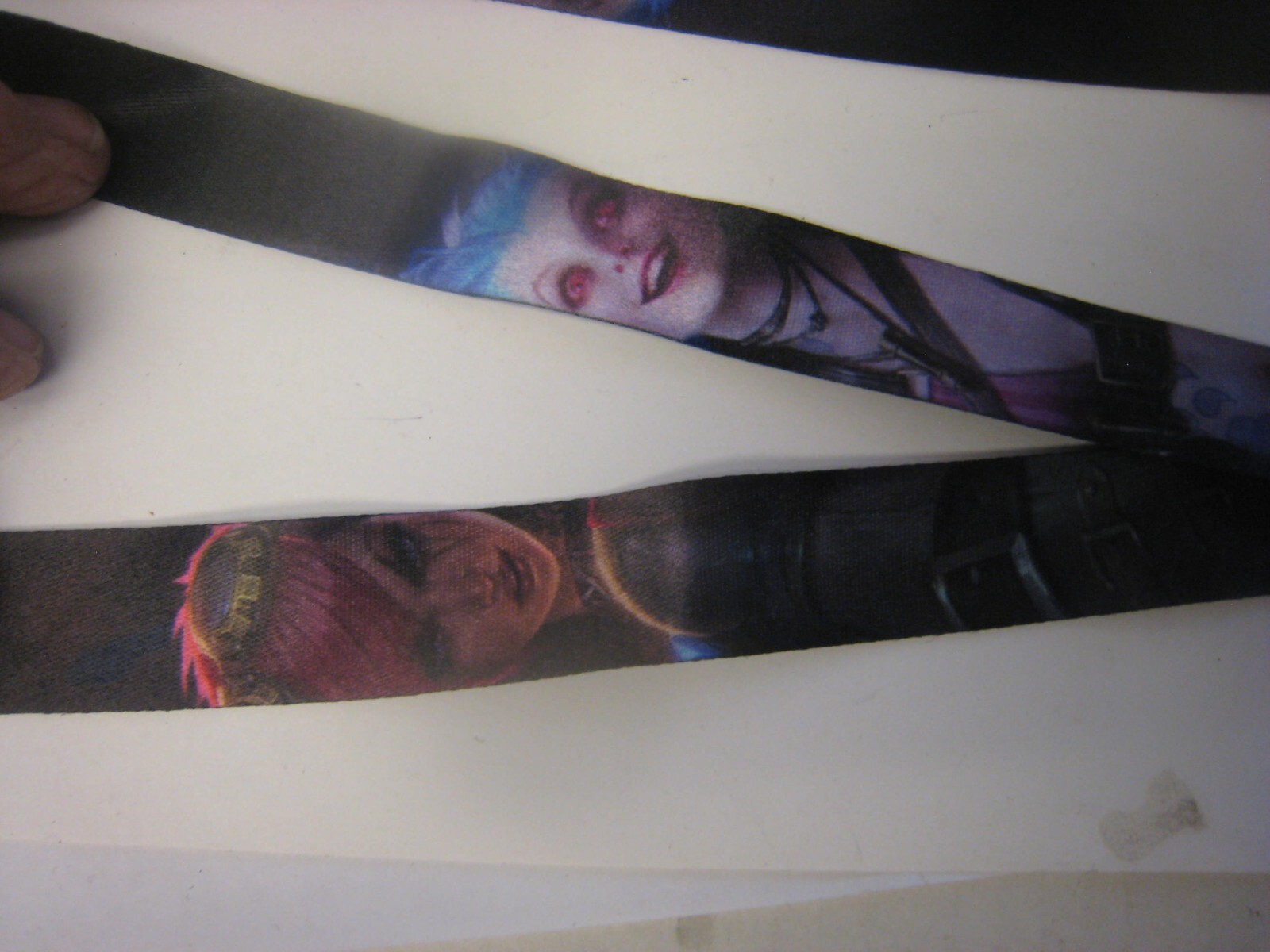 2 yes 2 ARCANE Jinx / Vi LEAGUE OF LEGENDS LOL Lanyard Neck Ribbon BRAND NEW