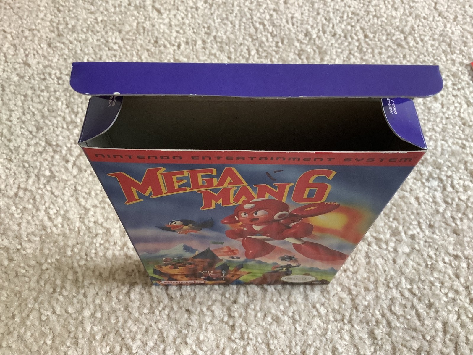 Mega Man 6 ( NES Capcom 1994) CIB Very Good Working Condition