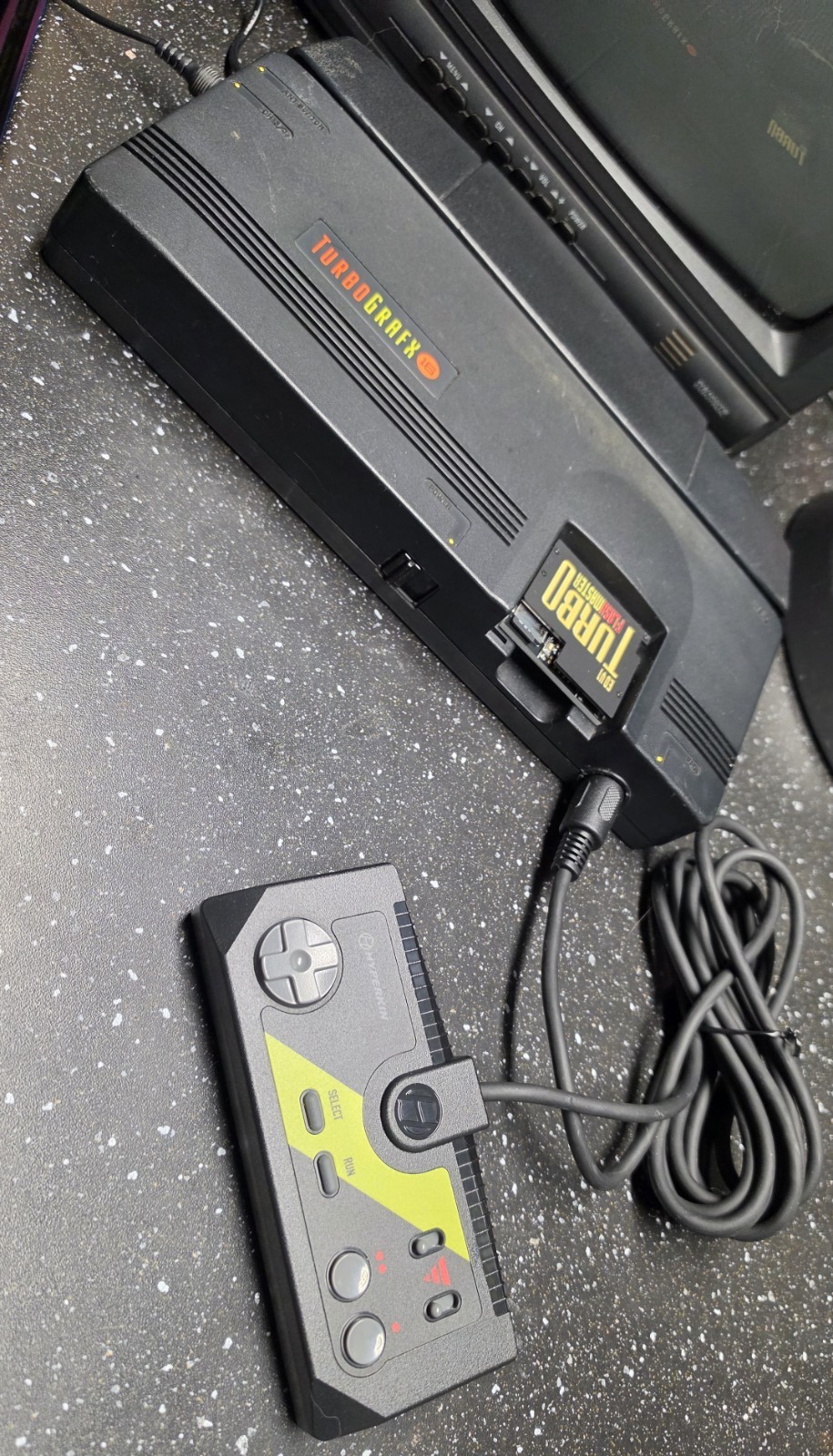 🔥 TurboGrafx-16 Console Bundle – Turbo Flash Master & Hyperkin Pad