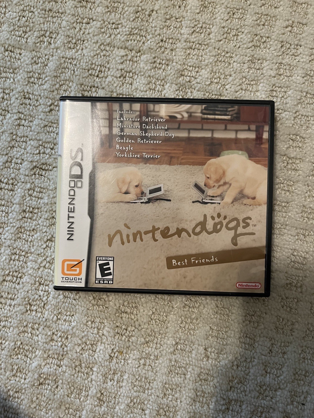 Nintendogs Best Friends & Case (Tested)