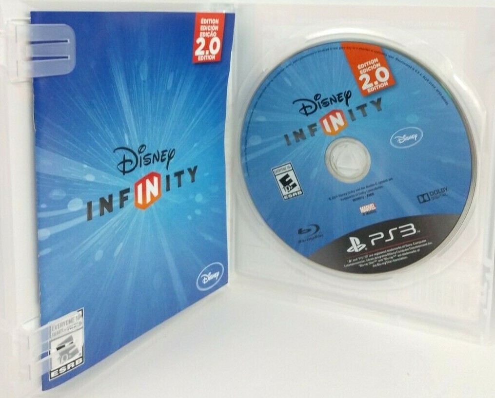 PS3 Disney Epic Mickey 2: The Power of Two & Infinity 2.0 Edition~ Both Complete
