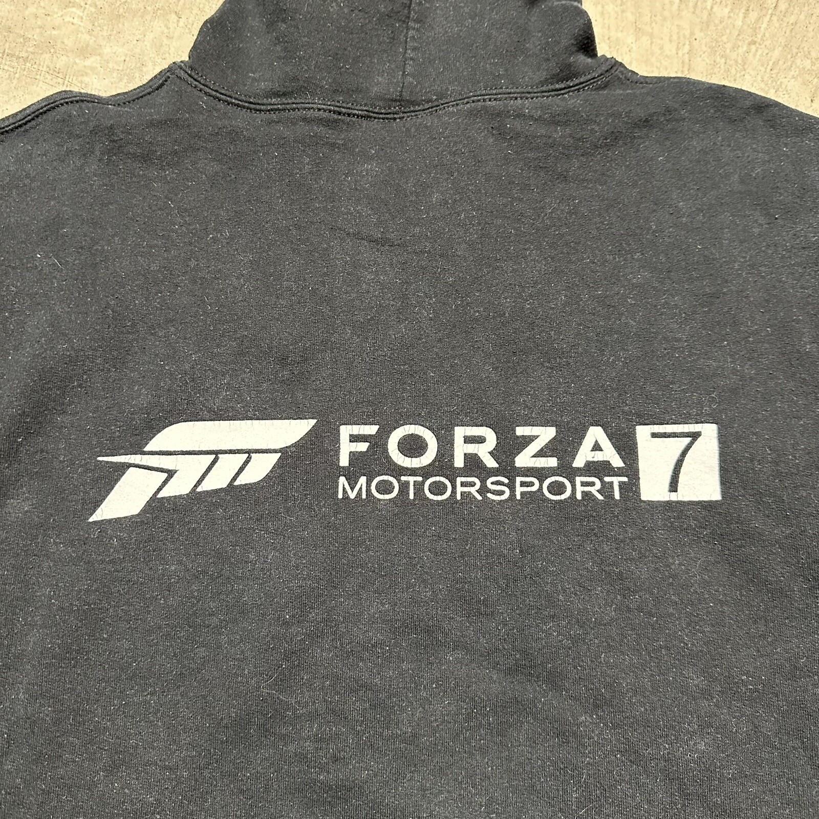 RARE Forza Motorsports Zip Hoodie Sweatshirt Xbox One Game Employee Promo Medium