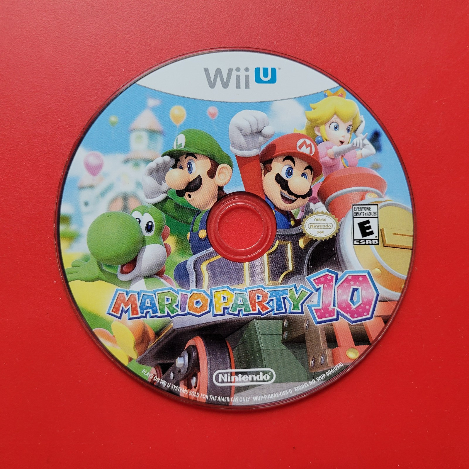 Mario Party 10 Nintendo Wii U Complete Disc & Case Manual Read Description