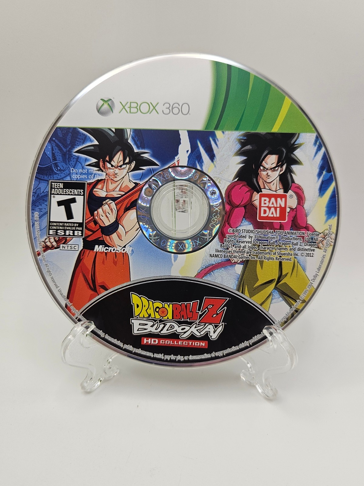 Dragon Ball Z Budokai HD Collection Microsoft Xbox 360 CIB Resurfaced & Tested
