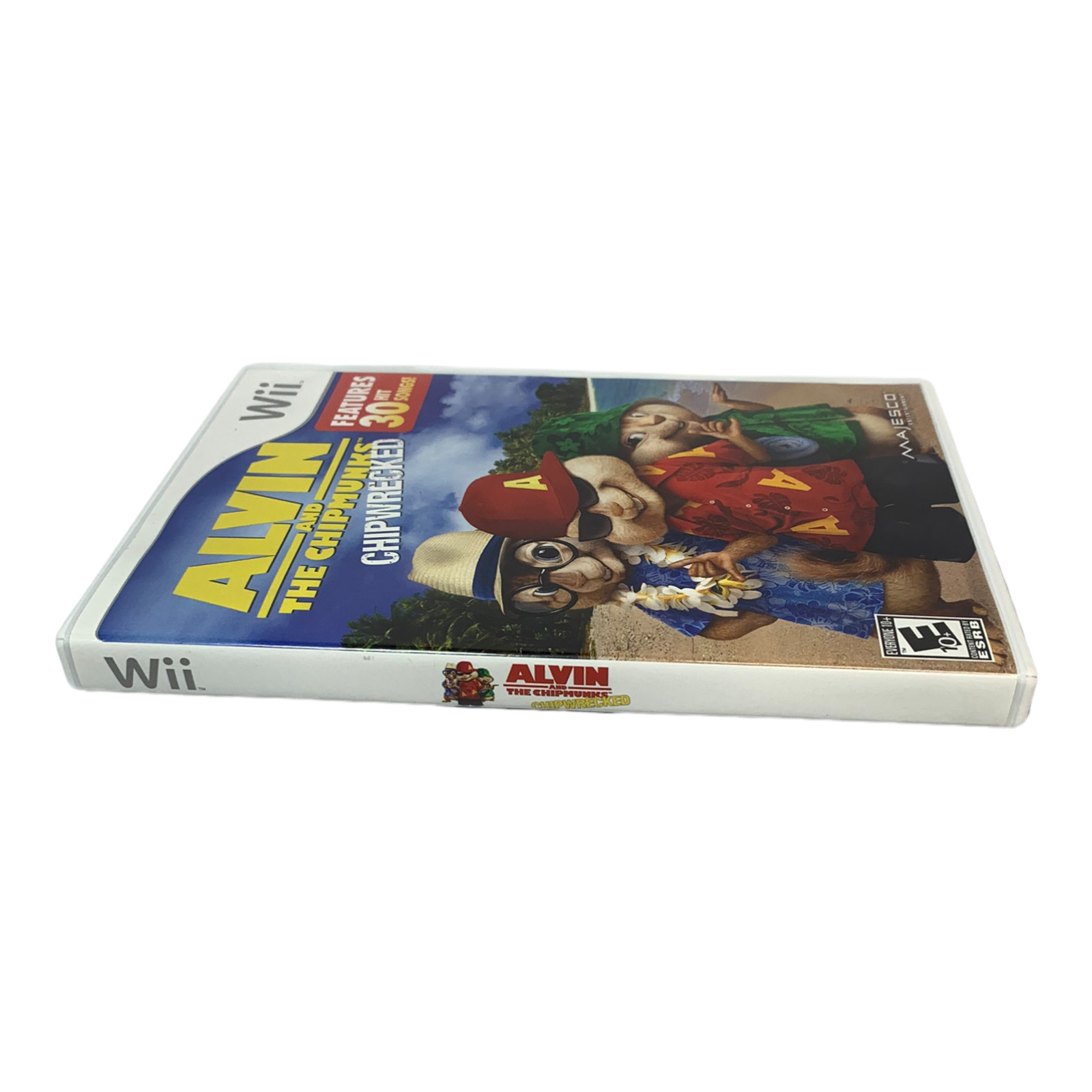 Alvin and the Chipmunks: Chipwrecked Nintendo Wii 2011 Complete with Manual