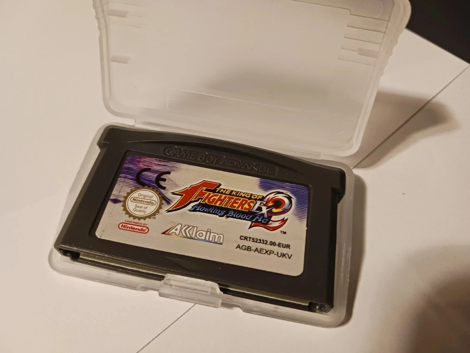 GBA King of Fighters EX Howling Blood Nintendo Game Boy Advanced SNK 2002 NEW