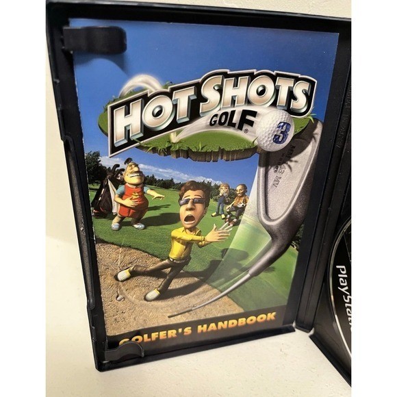 Hot Shots Golf 3 Playstation PS2 Black Label Complete Clean CIB Manual