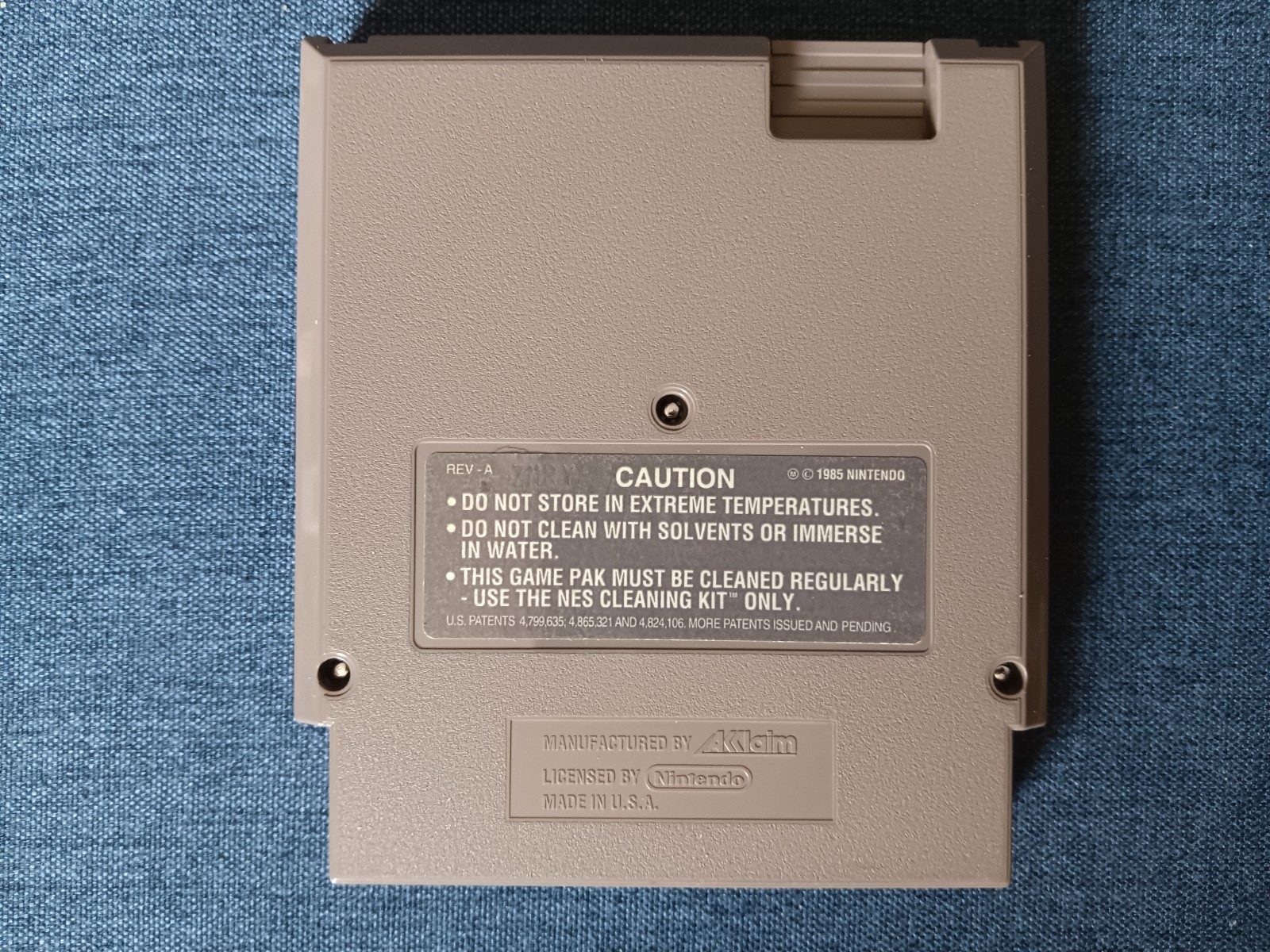 The Simpsons: Bart vs. the World (Acclaim, 1991) Game w/ Manual ~ Tested, Works