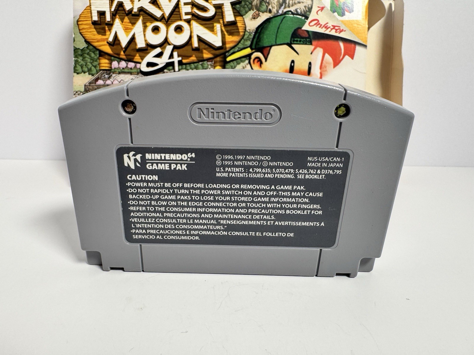 Harvest Moon (Nintendo 64 N64) Complete in Box CIB