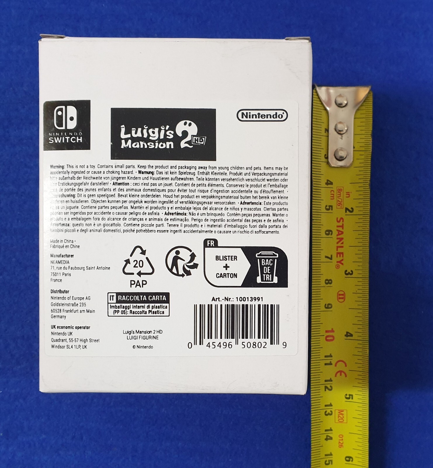 Luigi’s Mansion 2 Spooky Survival Kit Bundle NO GAME Diorama/Wobbly Figurine/Mug