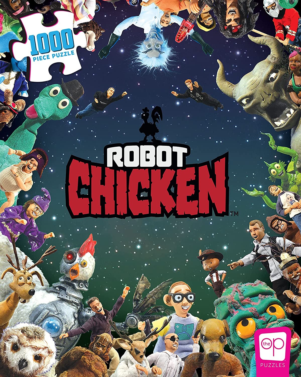 Robot Chicken It was Only a Dream 1000 Piece Jigsaw Puzzle 19×27-inch