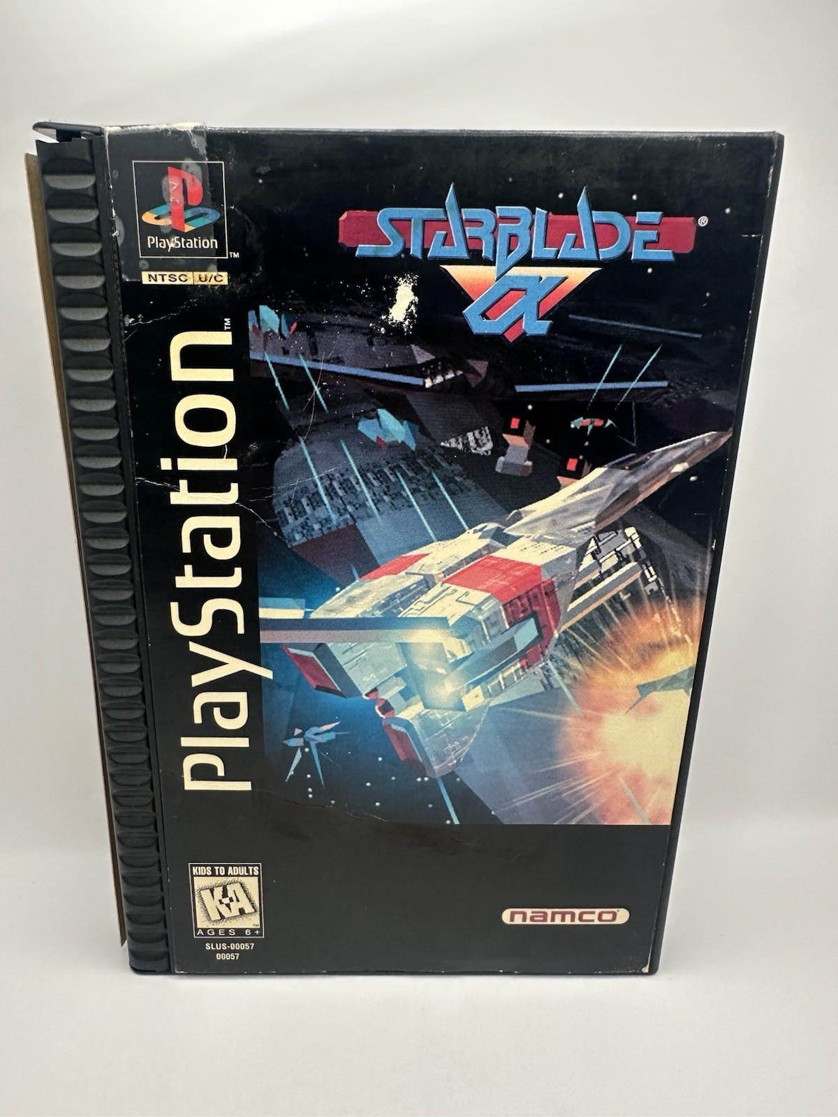 RARE Starblade Alpha Long Box Variant (Sony PlayStation 1, 1995) CIB BOX WARE