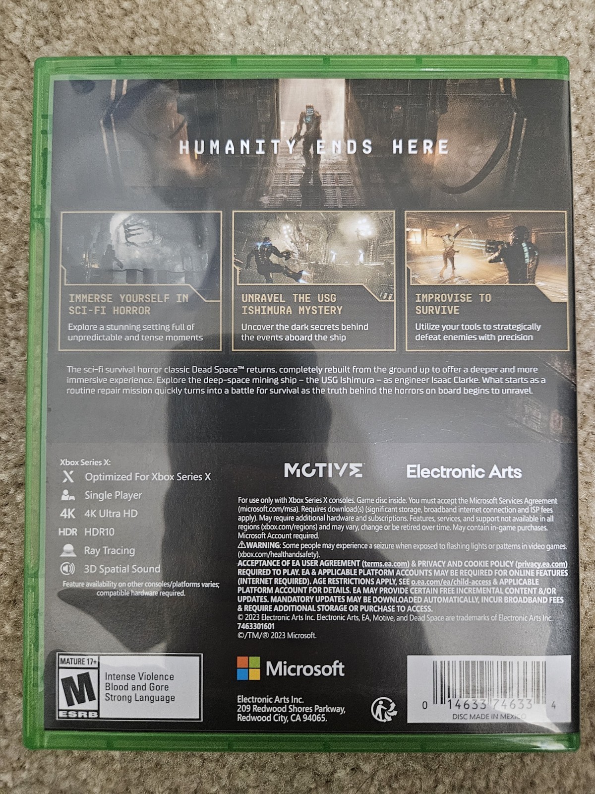 Dead Space (Microsoft Xbox Series X|S, 2022)