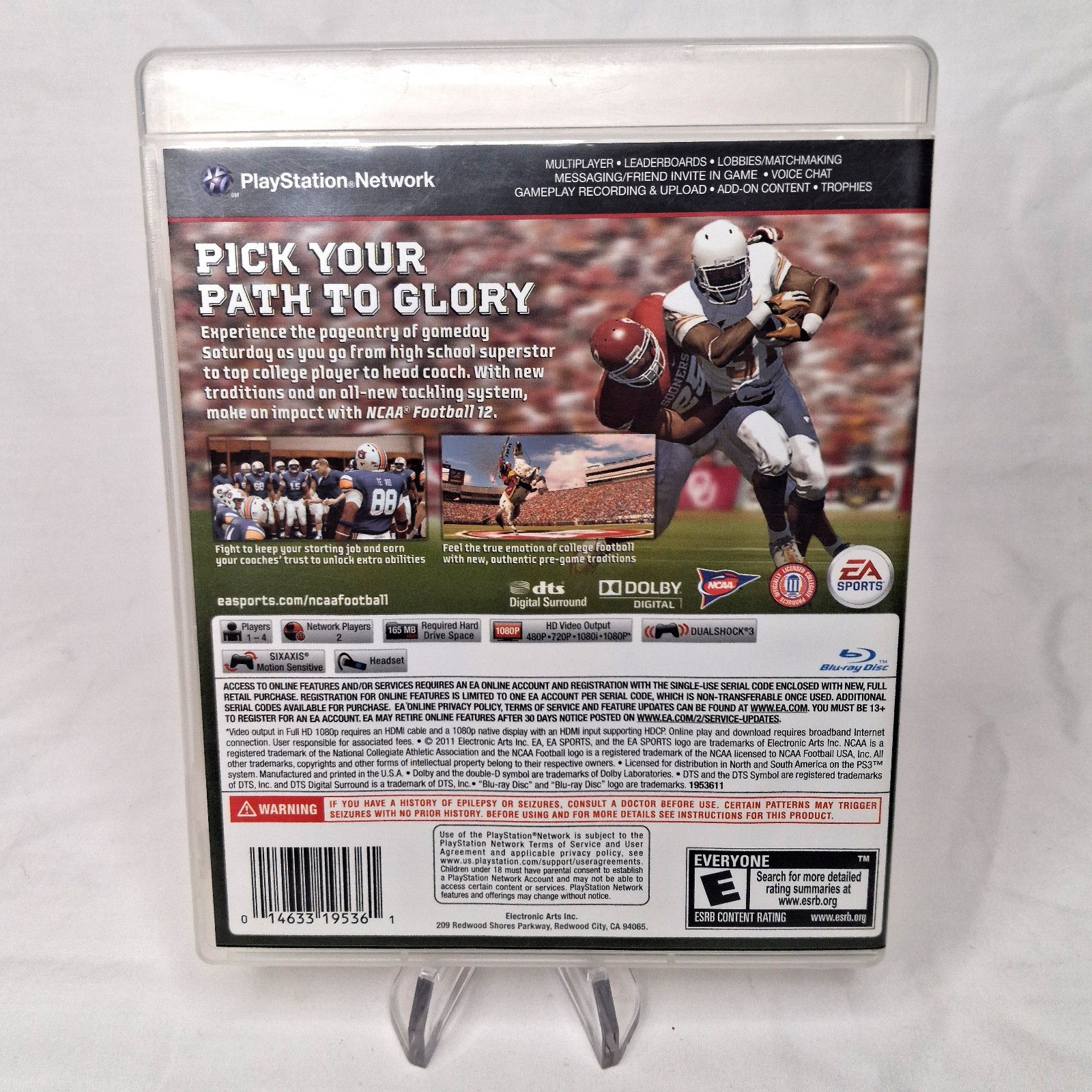 NCAA Football 12 (PS3 PlayStation 3 2011) Mark Ingram Alabama Complete Game