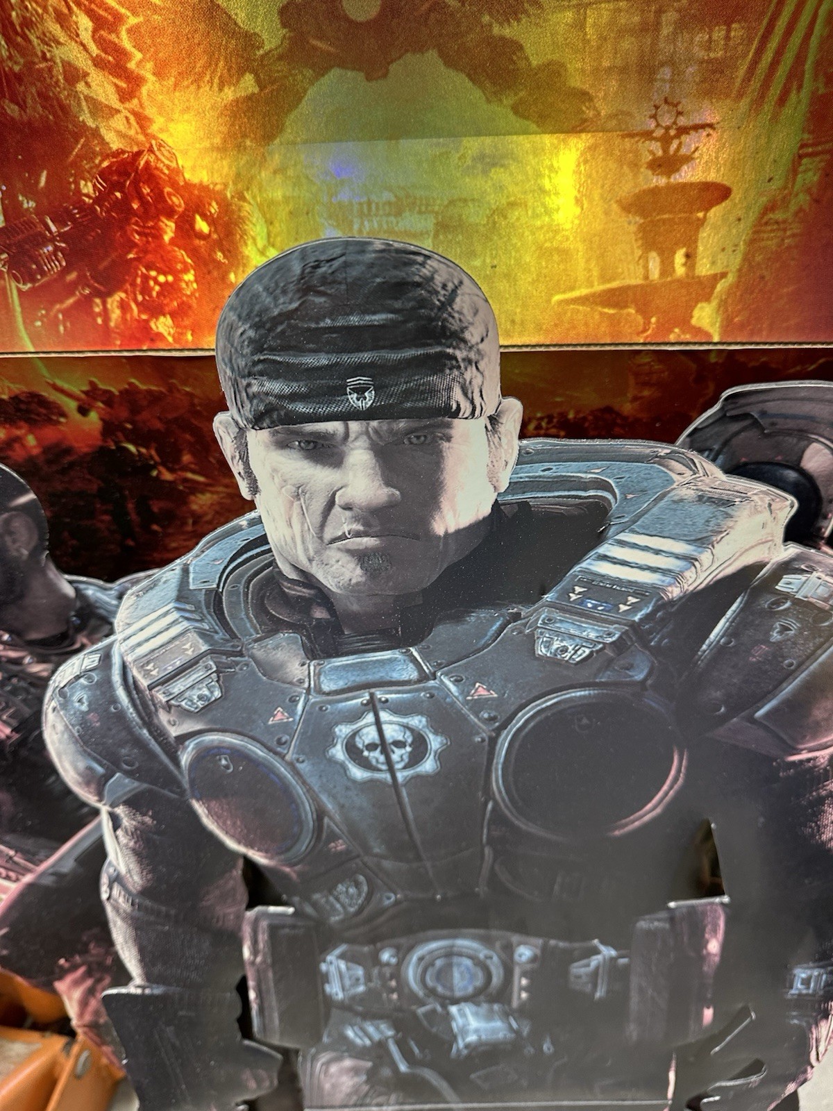 Gears of War Gamestop Store Display Standee Xbox One Game 5FT Marcus Fenix Promo