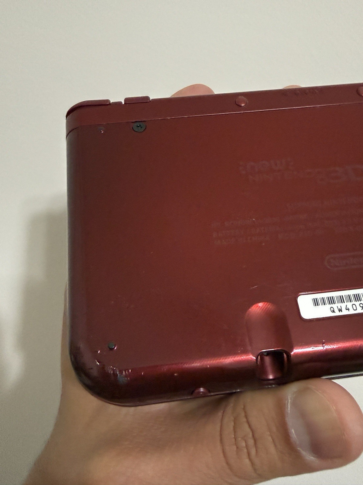 Nintendo New 3DS XL Red Handheld System NTSC-U/C (US/Canada)