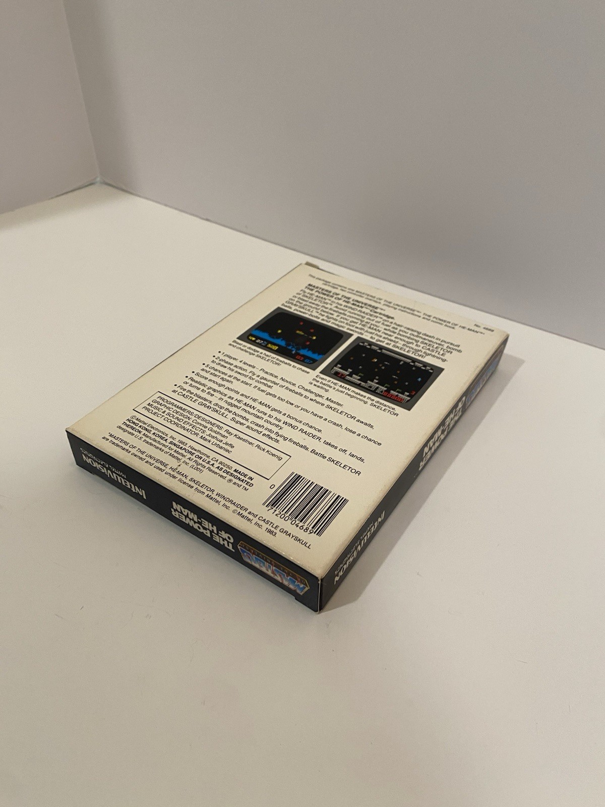 Masters of the Universe: The Power of He-Man (Intellivision, 1983) Great Box
