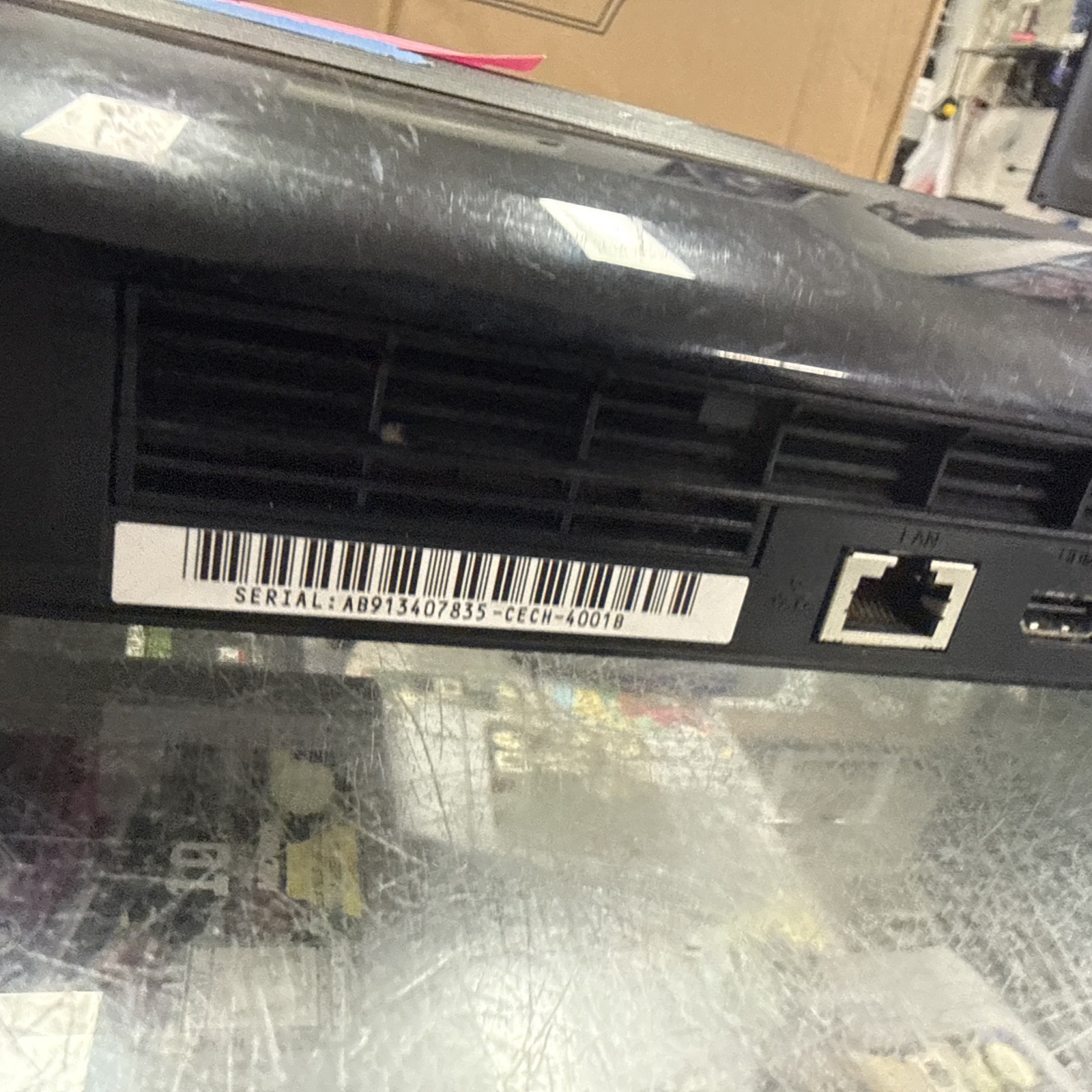Sony PlayStation 3 (CECH-4001B) PS3 250GB Super Slim Console Only Black