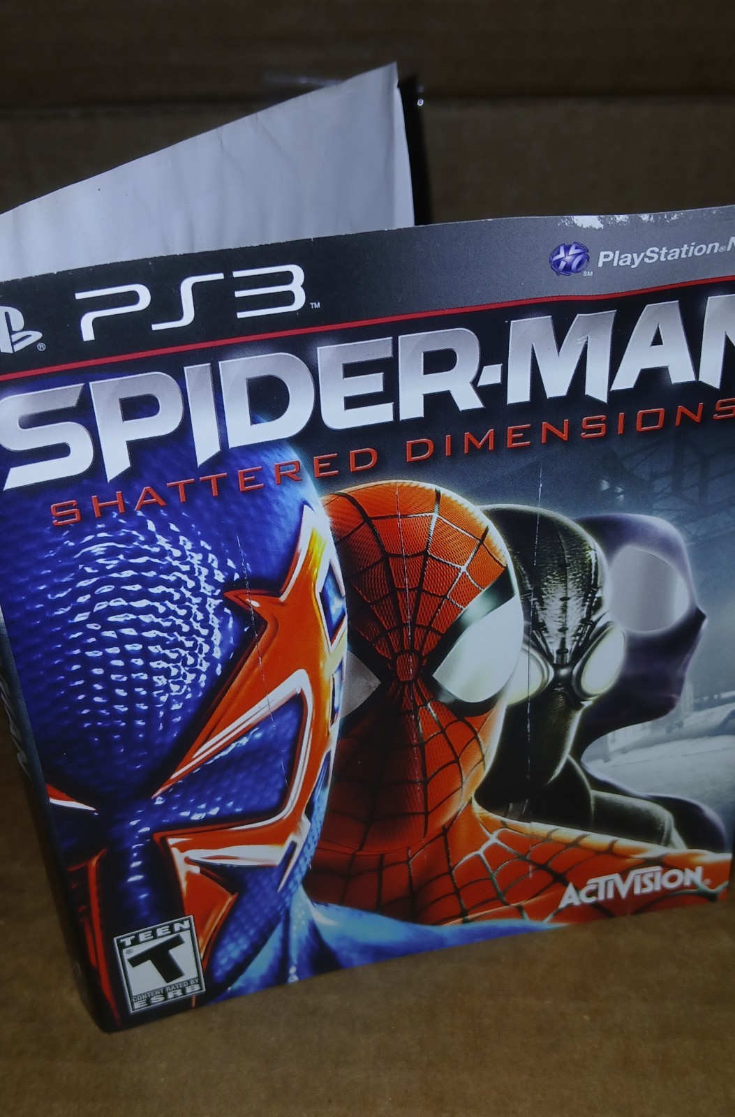 Spider-Man ~ Shattered Dimensions For Sony PlayStation 3, 2010 (No Manual)