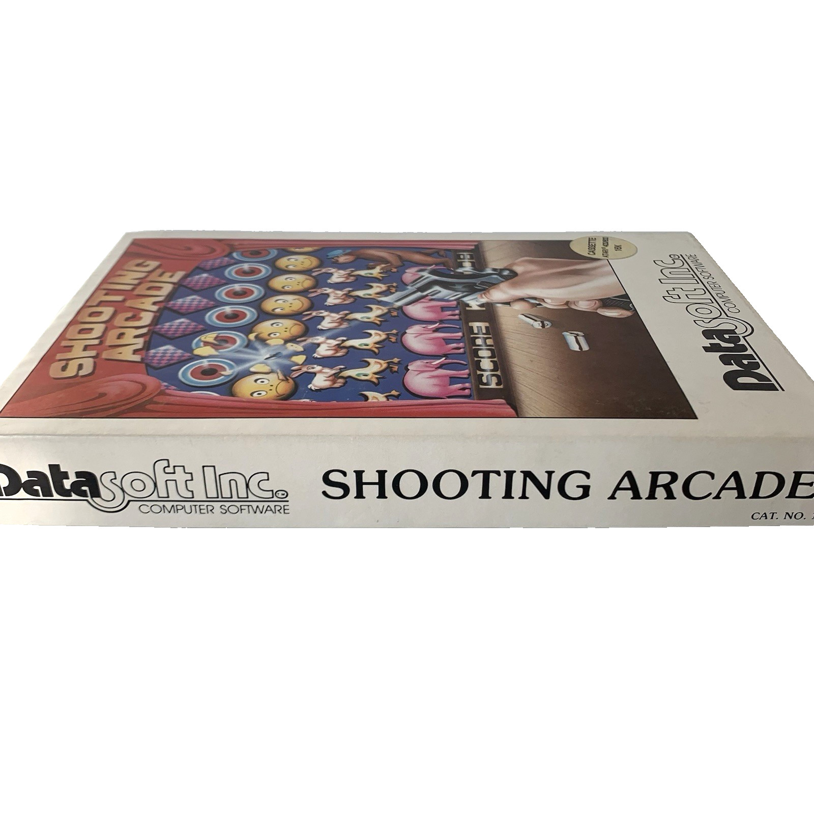 Shooting Arcade (Atari 400 800 XL XE, 1982) | Datasoft With Manual