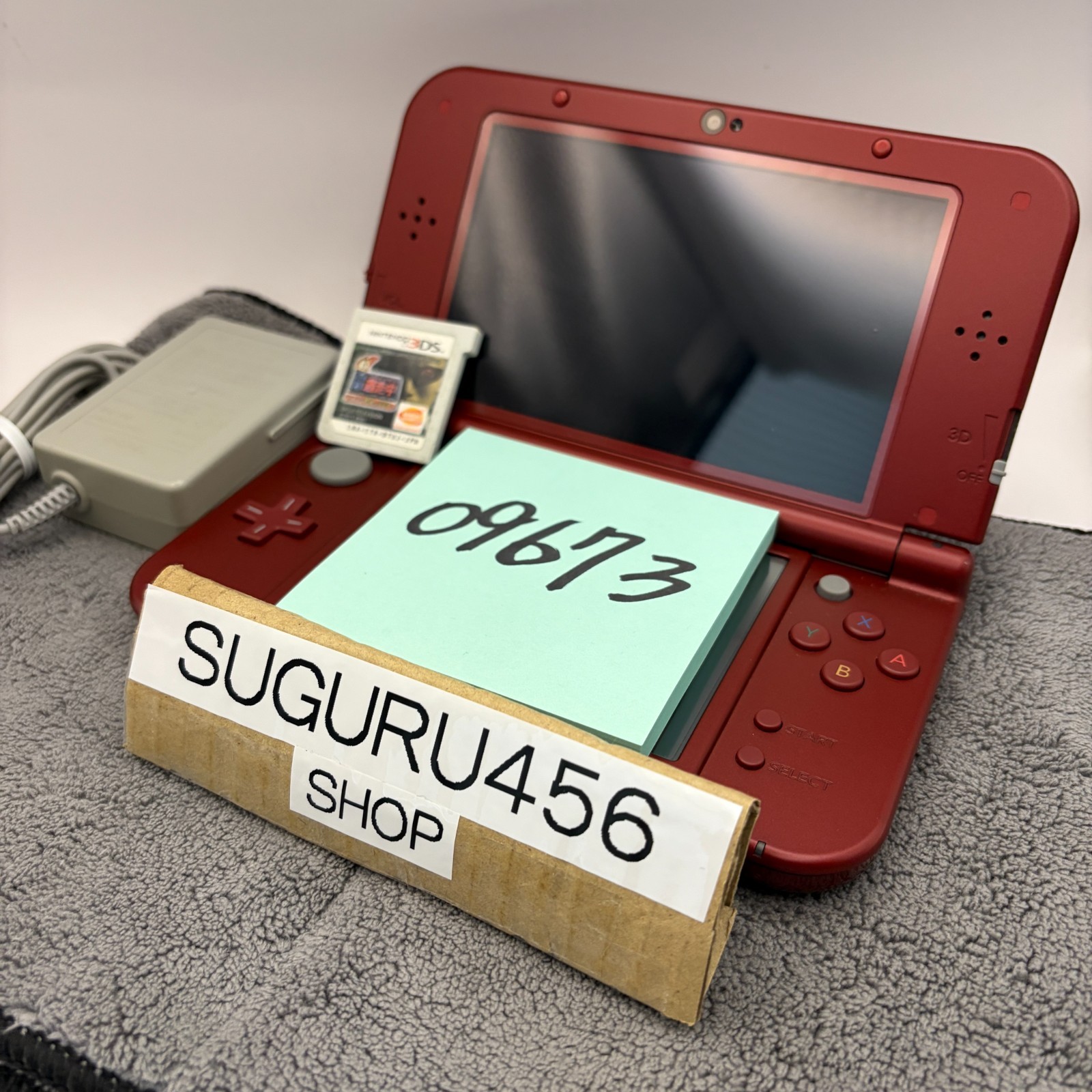 【Near Mint】TOP IPS Nintendo NEW 3DS LL XL Metallic Red Handheld Game Console