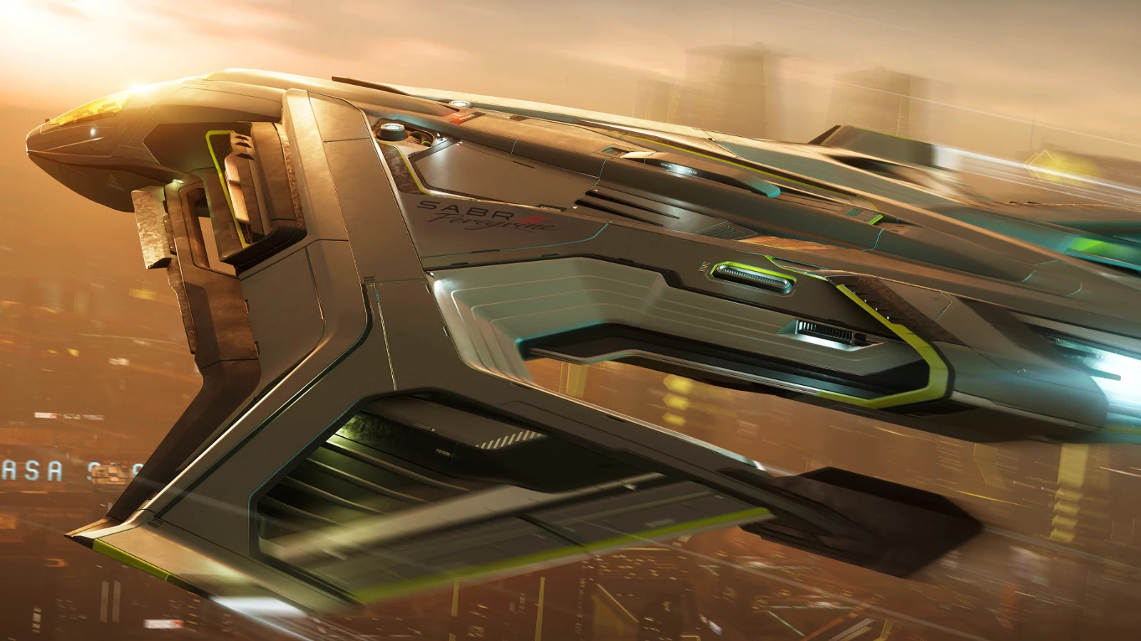 STAR CITIZEN – AEGIS SABRE PEREGRINE – LTI – CCU’d – (Lifetime Insurance)
