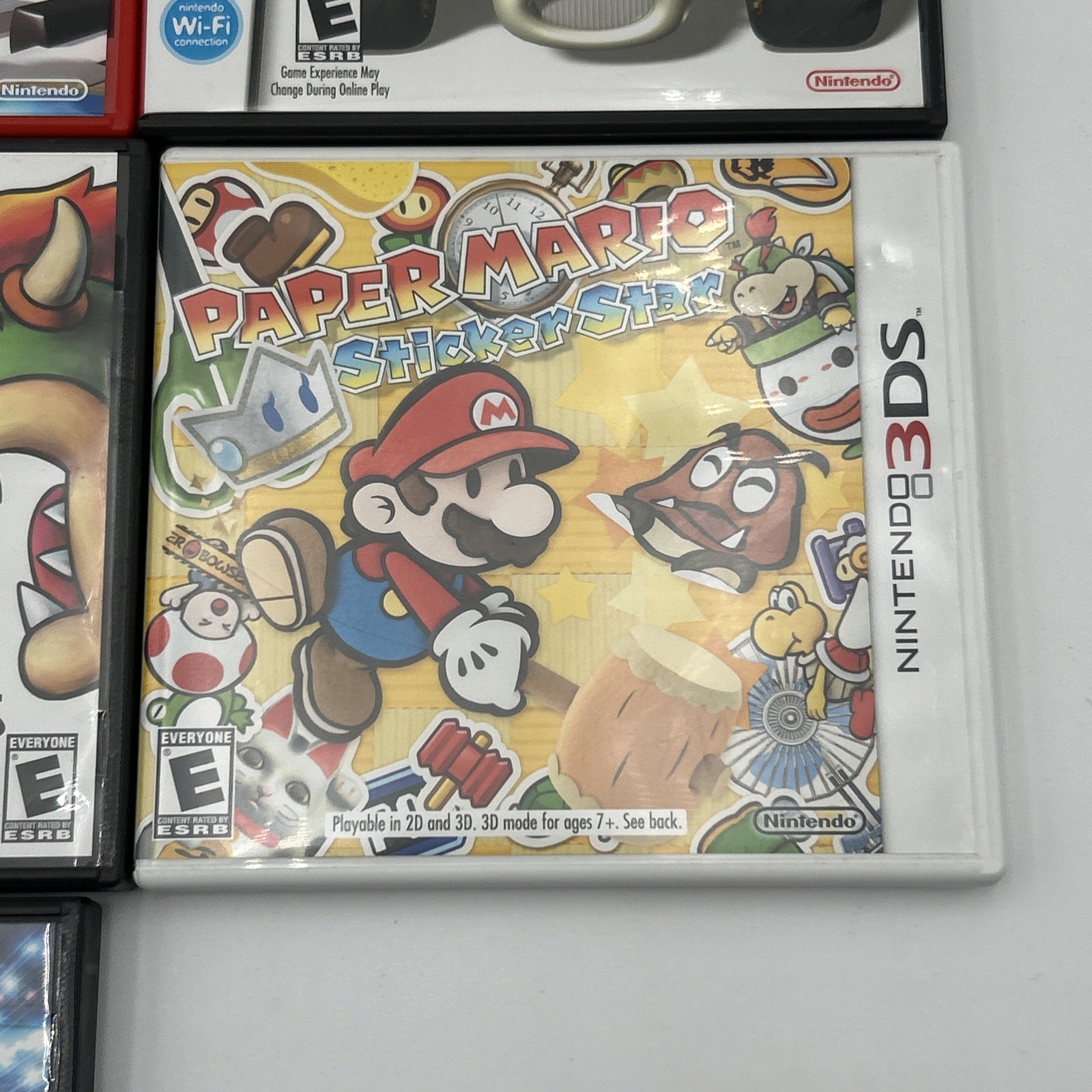 Lot Of 10 Nintendo DS 3DS Cases And Manuals NO GAME NO GAME Super Mario & More