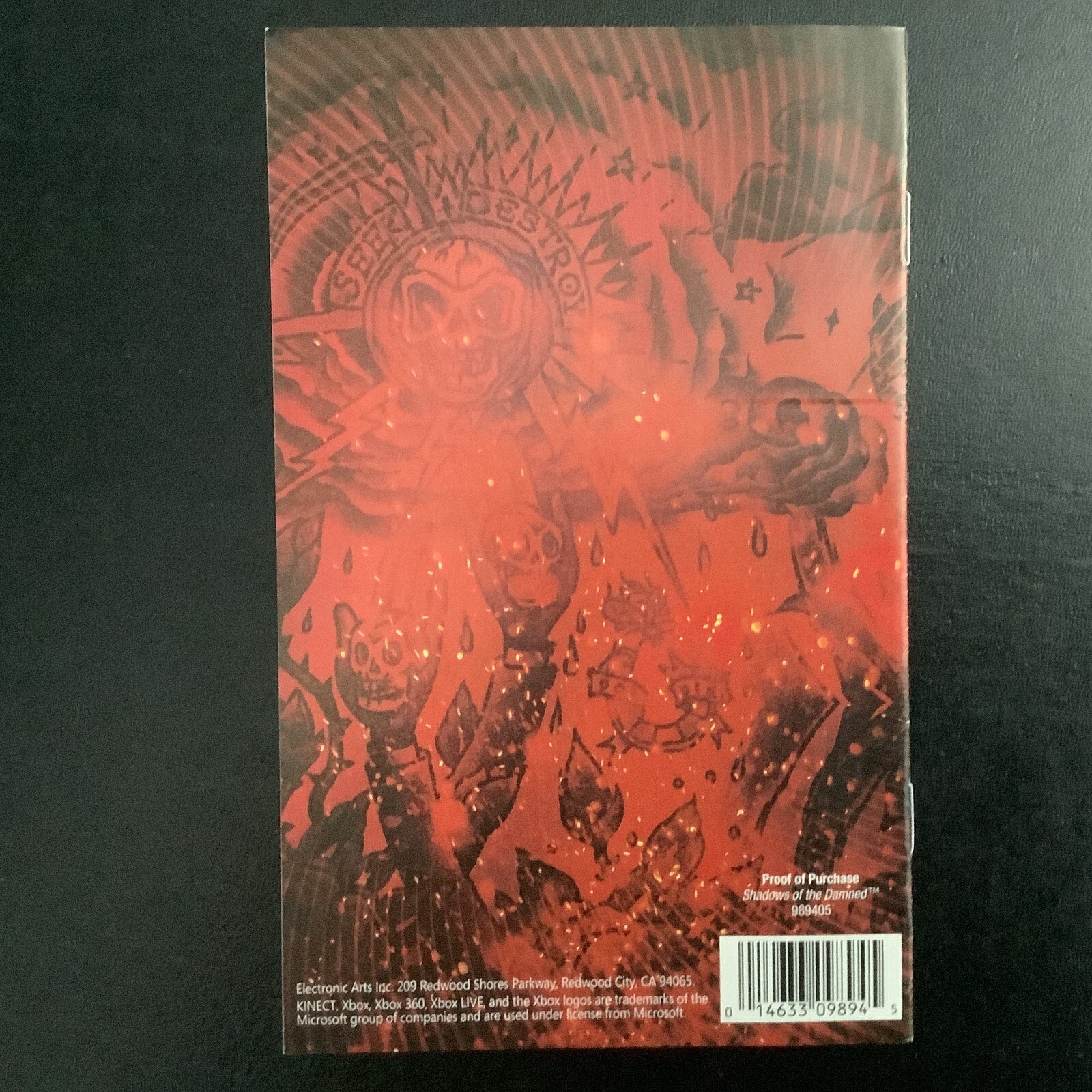 Shadows of the Damned Microsoft Xbox 360 Instruction Manual Only