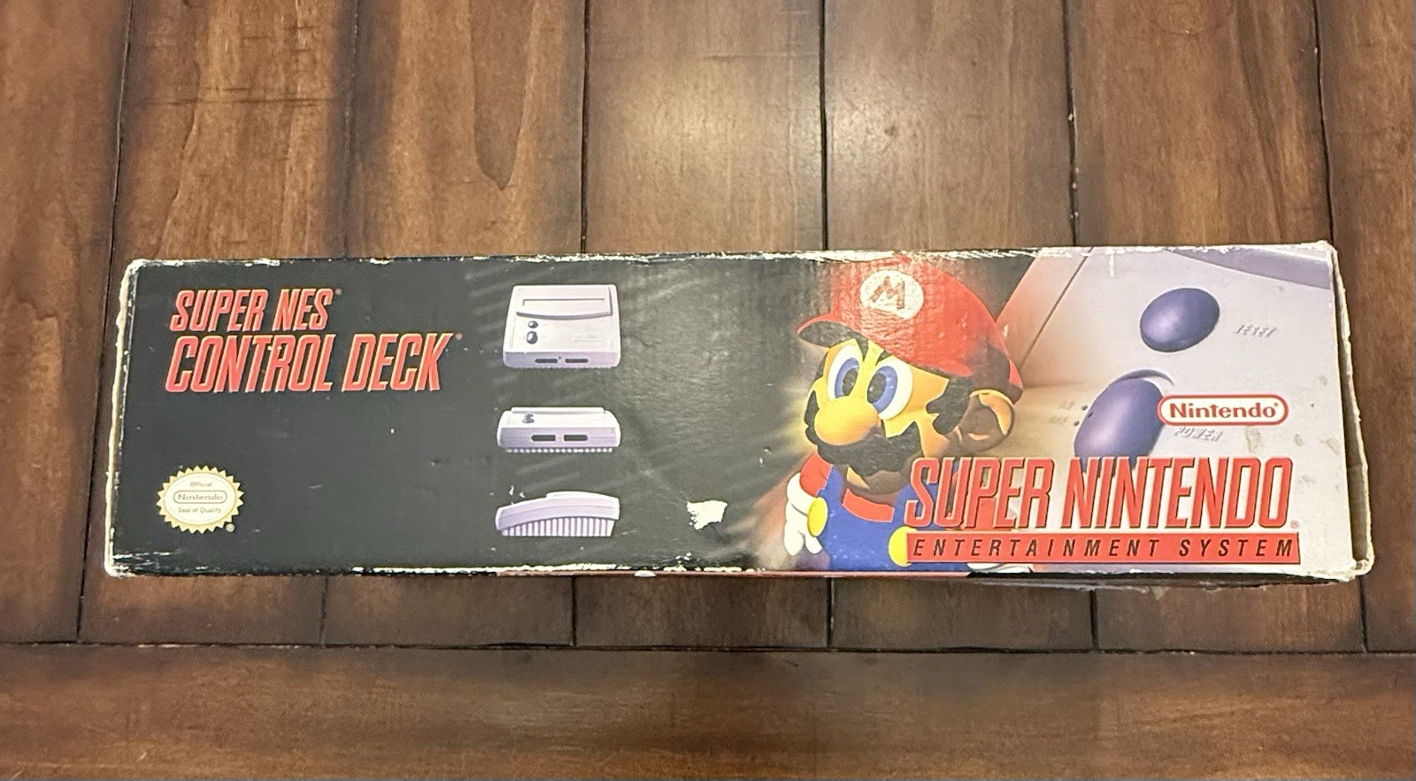 Super NES Control Deck SNES Jr. Console – CIB – No Manuals